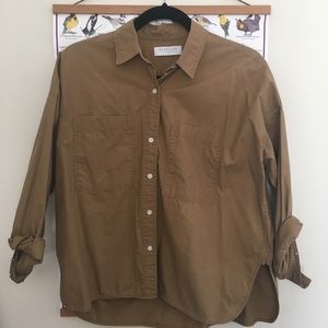 Everlane boxy long sleeve shirt / button down
